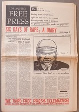 L.A.  FREE PRESS September 6-12, 1968 - Concert Ads  Counter-Culture picture