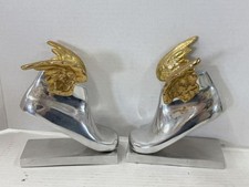 Lunares San Francisco Winged Shoe with Wings Polished Sculptures   5.5