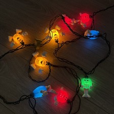 M&Ms Candy Christmas Lights Vintage  picture