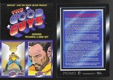 1993 The Good Guys Genesis Trading Card Set Uncut Promo Sheet picture