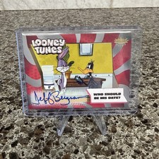 2024 Fleer Retro Looney Tunes Daffy Duck Jeff Bergman Auto #85 picture