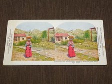 VINTAGE STEREOVIEW STEREOSCOPE CARD CUBAN PEASANT SANTIAGO  CUBA picture