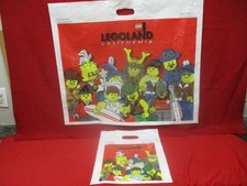 Vintage 1999 Legoland California Large Plastic Bag Lot Minifigures Double Sided picture
