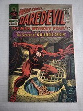 Daredevil #13 1st Appearance Vibranium Secret Origin Of Ka-Zar Marvel 1966 picture