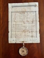 1846 State of GEORGIA LAND GRANT In District, BIBB County [CHEROKEE County] GA picture