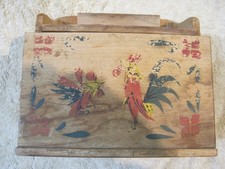 Vintage wood recipe card holder picture