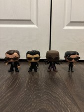 Funko Pop The Matrix OG LOT #157 Neo #158 Agent Smith #159 Morpheus #160 Trinity picture