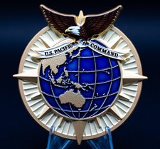 USPACOM Pacific Command Joint Service Hawaii Military Challenge Coin picture