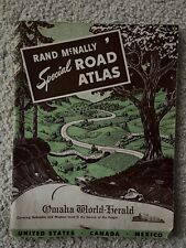 1953 Rand McNally ‘s Special Road Atlas United States Canada Mexico VG picture