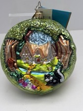 2006 Radko Poland “Dwarf Cottage” Medallion Style Rare Christmas Ornament  picture