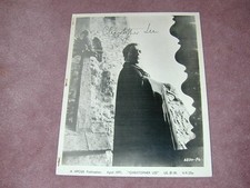 Famous Film Stars fanzine # 1, Chris Lee, Boris Karloff, Bela Lugosi, Lon Chaney picture