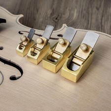 4x Brass small Flat Planes,Woodworking work Plane,Luthier making planer,From USA picture