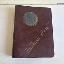 Vintage Michigan State University Trussell 3 Ring Binder H 75 BS picture