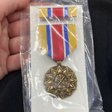 VINTAGE US Army RESERVE COMPONENTS ACHIEVEMENT Medal Ribbon (07cc46) picture