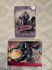 2011 RITTENHOUSE MARVEL DANGEROUS DIVAS Series 1 (1-72) COMPLETE Set + Wrapper picture