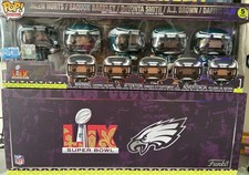 Philadelphia Eagles Super Bowl Champion Funko Pop Team Pack Rare New picture