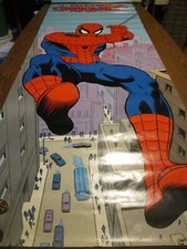 Spiderman 1987 Large Door Size Poster Marvel Portal Publications BL132 74 x 26 picture