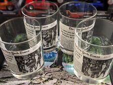 Lot 4 New York Times US Defeats Soviets Wendy's Limited Edition Glasses picture