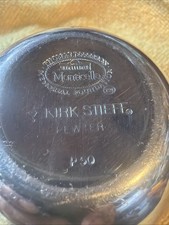 President Ronald Reagan Fine Pewter Etched Jefferson Cup Kirk Stieff P50 picture