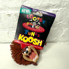Vtg Looney Tunes TAZ KOOSH BALL 1995 TASMANIAN DEVIL Original - Damage picture
