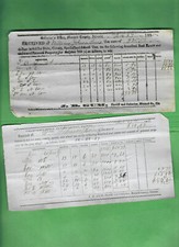 1855 & 1856 PROPERTY TAX RECEIPTS - MENARD COUNTY, ILLINOIS 4