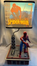 Marvel 2007 The Amazing Spider-Man Lamp Plays Spiderman Theme Rare Vintage picture