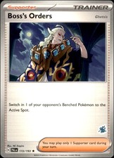 Pokemon - Boss's Orders - Darkrai Deck #172/193 - Battle Academy 2024 Rare picture