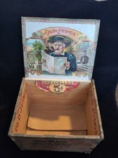*VERY RARE* SNYDER & SON OLD JUDGE CIGAR BOX  HAMPSTEAD, MD picture