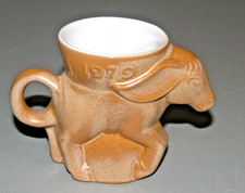Vintage Frankoma Pottery  1979 Democrat Donkey DEM Political Mug 4