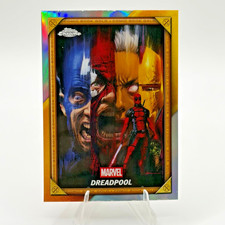 Deadpool Kills Marvel Universe #1 Gold Card 2025 Topps Chrome Marvel CB-28 picture