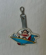 Paul Frank Julius The Monkey Spaceship/Plane Key Chain Bag Clip Charm picture