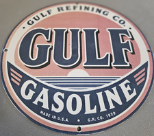VINTAGE 1929 GULF GASOLINE 12