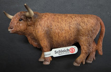 Schleich 13658 Bull – Farm World Figure – Excellent Condition picture