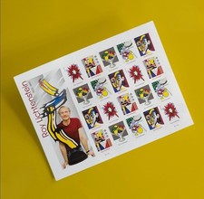 2023 Roy Lichtenstein USPS Forever Stamp Pane 20 Scott 5792-5796 Mint picture