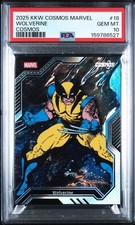 2025 KAKAWOW COSMOS MARVEL WOLVERINE COSMOS #18 PSA 10 picture