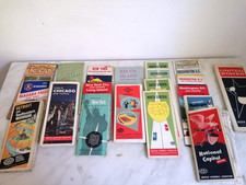 Job Lot of Vintage American (AAA) folded road maps and travel guides - 1950s picture
