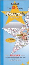 Wisconsin State Big Map Folding Map picture