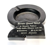 Riviera Grand Hôtel Messina ITALY Mid Century Space Ashtray Crippa Milano picture
