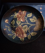 Vintage Rare Kalifano Extra Large Charger Plate Decor Luxury  picture
