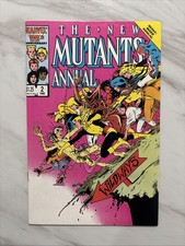 New Mutants Annual #2 1986 VF/NM Nice 1st Appearance Psylocke Betsy Braddock 🔑 picture