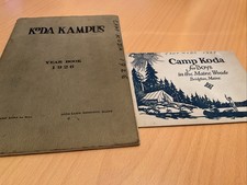 Vintage 1925-6 Camp Koda Brochure & Yearbook Bridgton Maine picture
