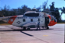 1972 35mm Slide US Coast Guard Sikorsky HH-3F Pelican 1434 Helicopter picture