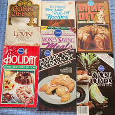 Pillsbury Bake-Off Lot Recipe Cookbooks & Booklets incl. Busy Lady Bake-Off picture
