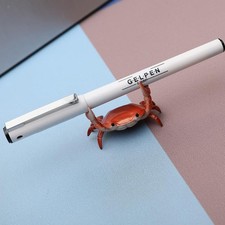 Funny Crab Pen Holder Desktop Organizer Creative Stationery Cute Office Gift picture