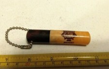 Vtg Maxant Button & Supply Co Chicago Illinois Advertising Container Keychain picture