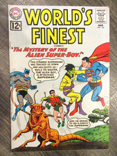 WORLD'S FINEST #124 - 1961 DC - VG+, CURT SWAN/SHELDON MOLDOFF COVER picture