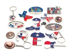 Lamatar1 Texas Bundle Souvenir Magnet & Key Chain Set, 15 Pcs Texas Collection picture