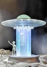 UFO Alien Model Table Lamp Area 51 Roswell Spacecraft LED - Touch sensor picture