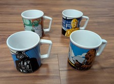 Vintage 80s Star Wars Sigma The TasteSetter LucasFilm LTD Mugs Set of 4 picture