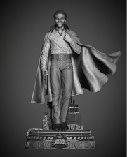 Lando Calrisian  battle damage Sculpture Model Kit Unpainted/Unassembled picture
